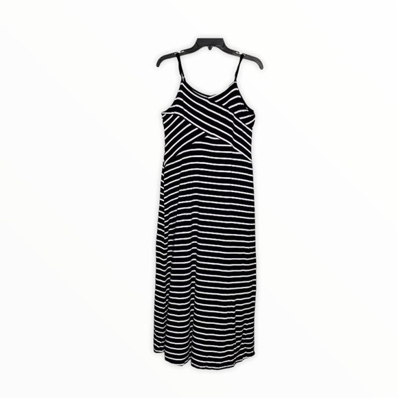 Kelly Renee Stripped Spaghetti Strap Maxi Dress - Picture 1 of 8
